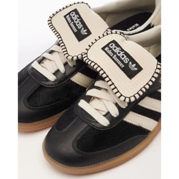 adidas Samba Pony Tonal Wales Bonner Core Black - Picture 2 of 10